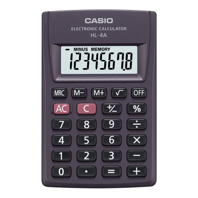Kalkulačka CASIO HL 4 A