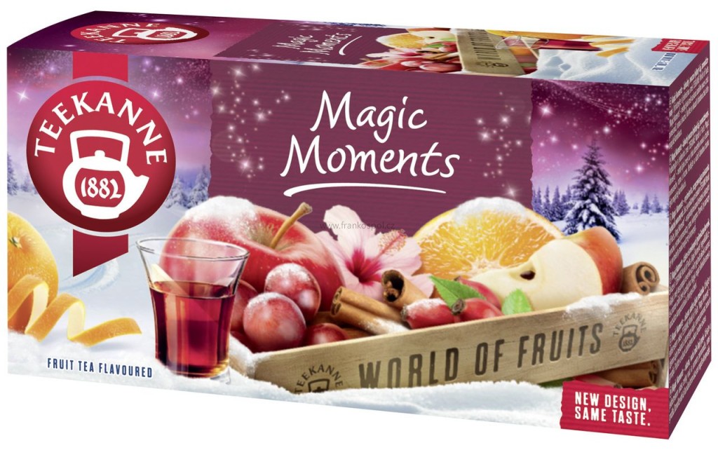 Ovocný čaj TEEKANNE Magic Moments, 20 x 2,5 g