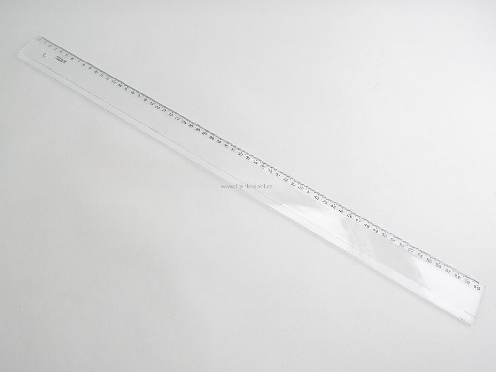 Pravítko KOH-I-NOOR, 60 cm, čiré