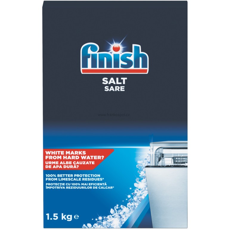 FINISH sůl do myčky, 1,5 kg