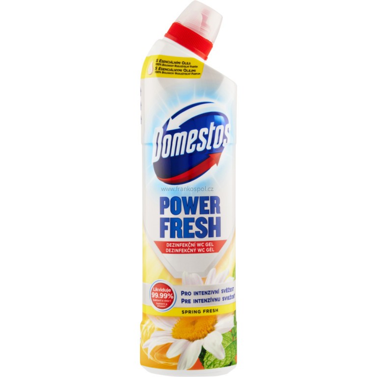 WC gel DOMESTOS Power Fresh, 700 ml, Spring fresh