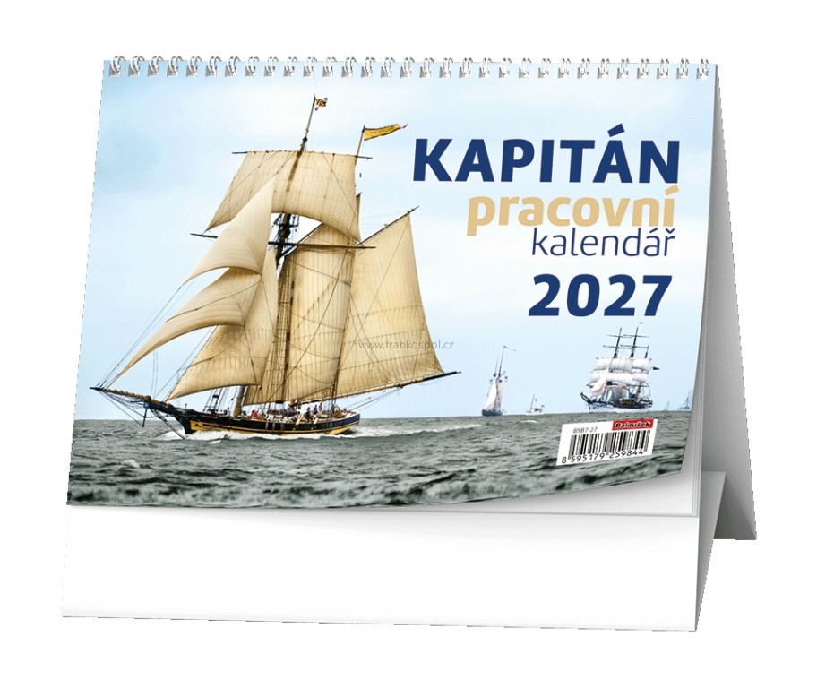 Stolní kalendář KAPITÁN, BSB7