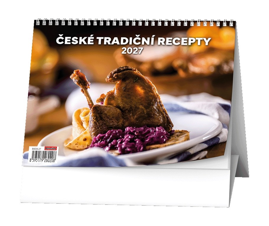 Stolní kalendář ČESKÉ TRADIČNÍ RECEPTY, BSD8
