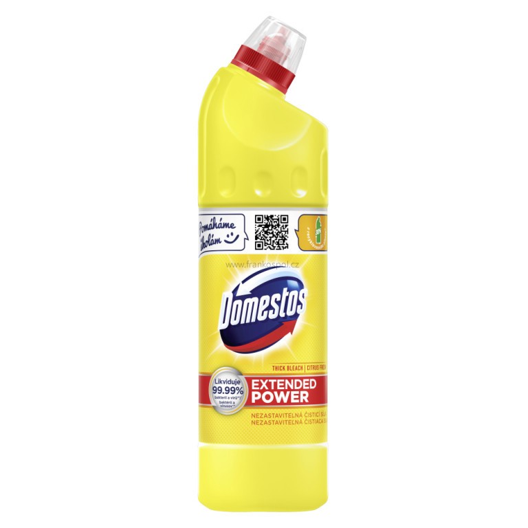 WC gel DOMESTOS Extended Power, 750 ml, Citrus fresh