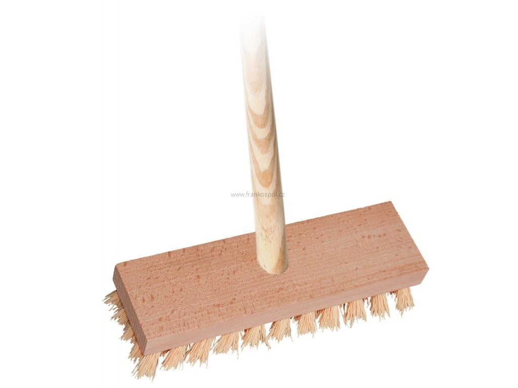 Kartáč podlahový rýžový SPOKAR 4224/861, s holí 140 cm