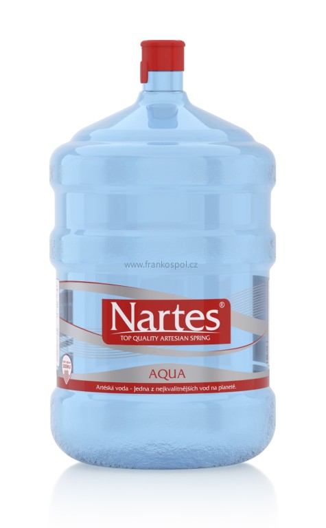 Pramenitá barelová voda NARTES do výdejníku, 18,9 l