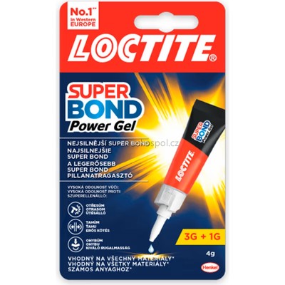 Sekundové lepidlo LOCTITE SUPER ATTAK