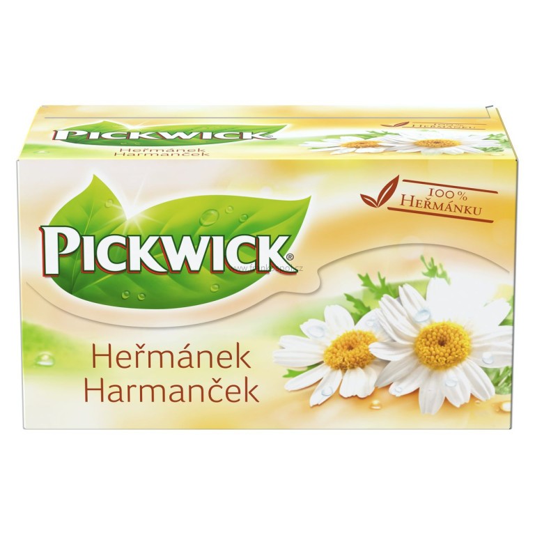Bylinný čaj PICKWICK Heřmánek, 20 x 1,5 g