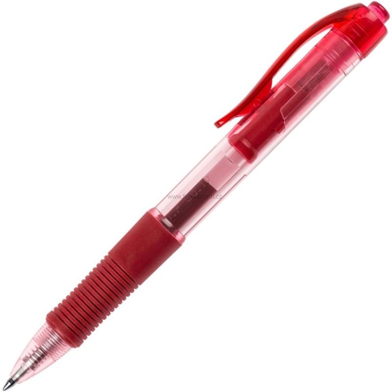 Gelové pero SIGMA, 0,5 mm, červené