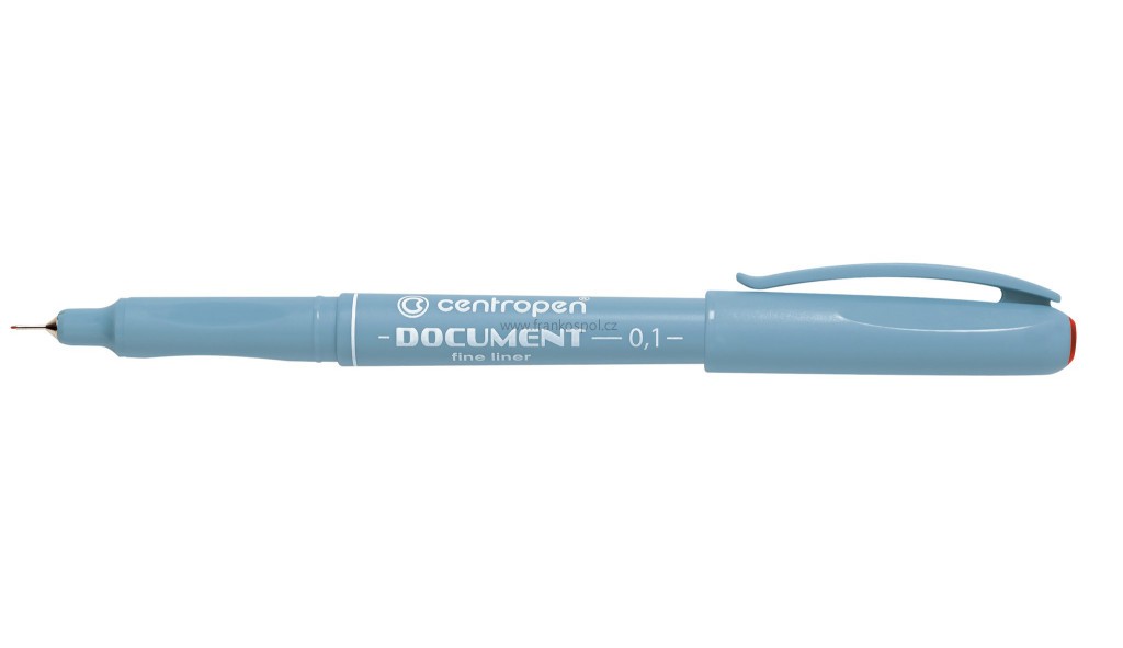 Popisovač CENTROPEN 2631 Document, 0,1 mm, červený
