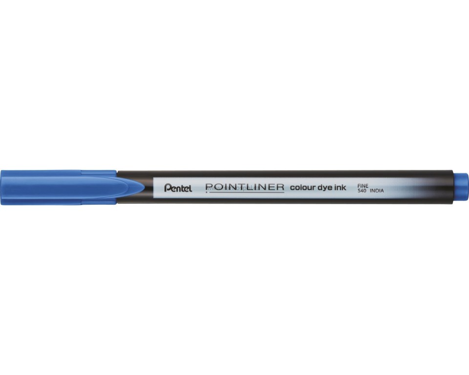 Liner PENTEL Pointliner S40, 0,4 mm, ledově modrý