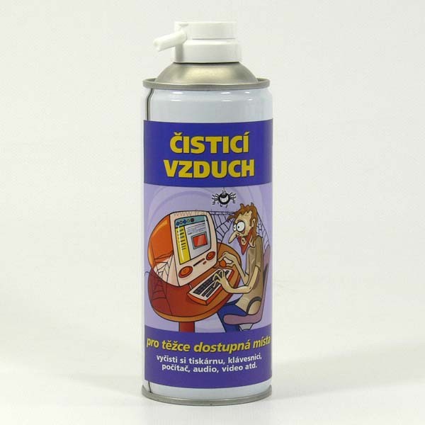 Čistič se stlačeným vzduchem, 400 ml