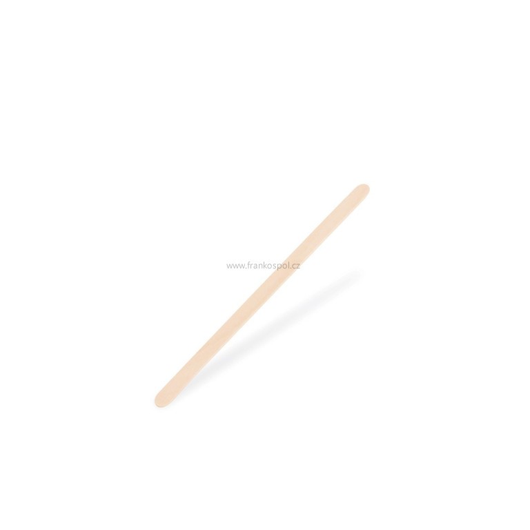 Míchátko dřevěné na kávu, 140 mm