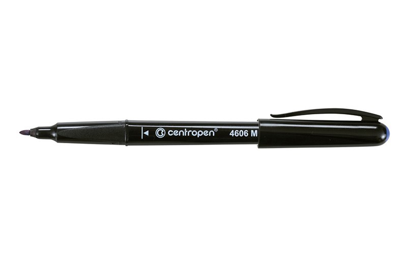 Popisovač CENTROPEN 4606 M na CD/DVD/BD, modrý
