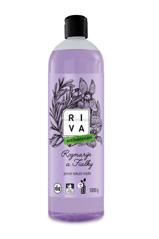 Mýdlo tekuté antibakteriální RIVA 1 kg