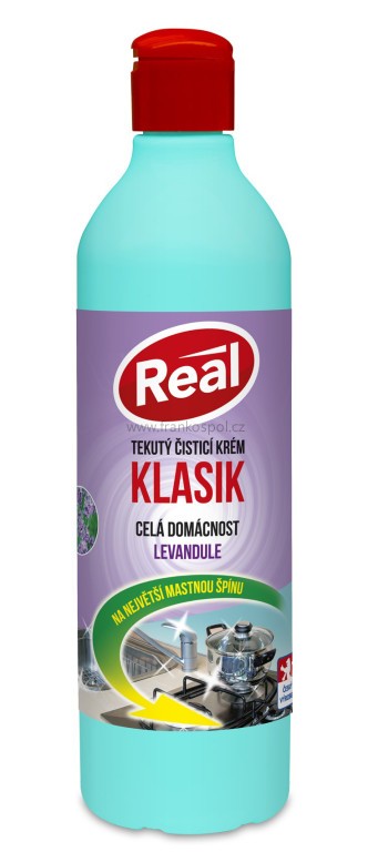 REAL klasik čistící krém, 600 g