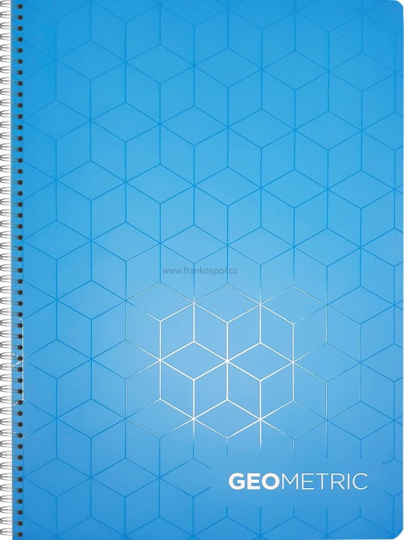 Kroužkový blok ELISA Geometrie, A4, linkovaný