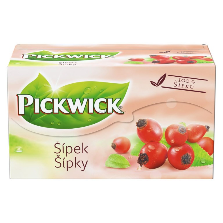 Bylinný čaj PICKWICK Šípek, 20 x 2,3 g