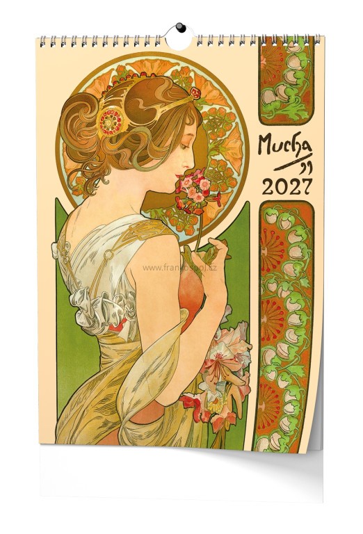 Nástěnný kalendář ALFONS MUCHA, BNV13