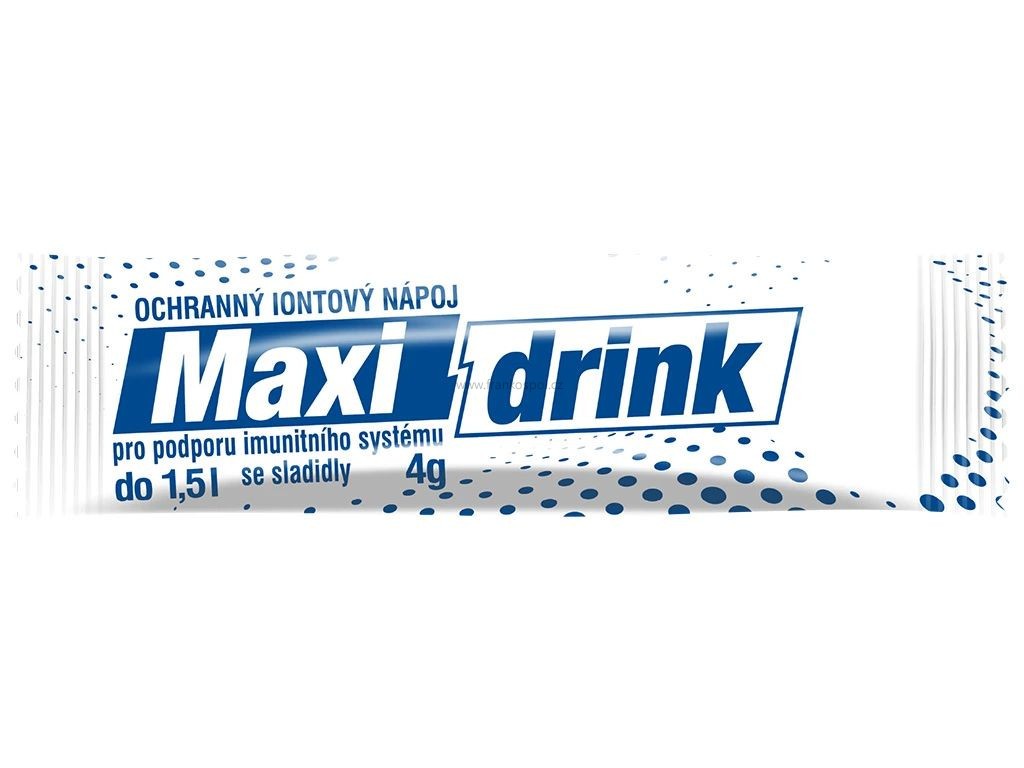 Ochranný iontový nápoj MAXI DRINK, 20 ks