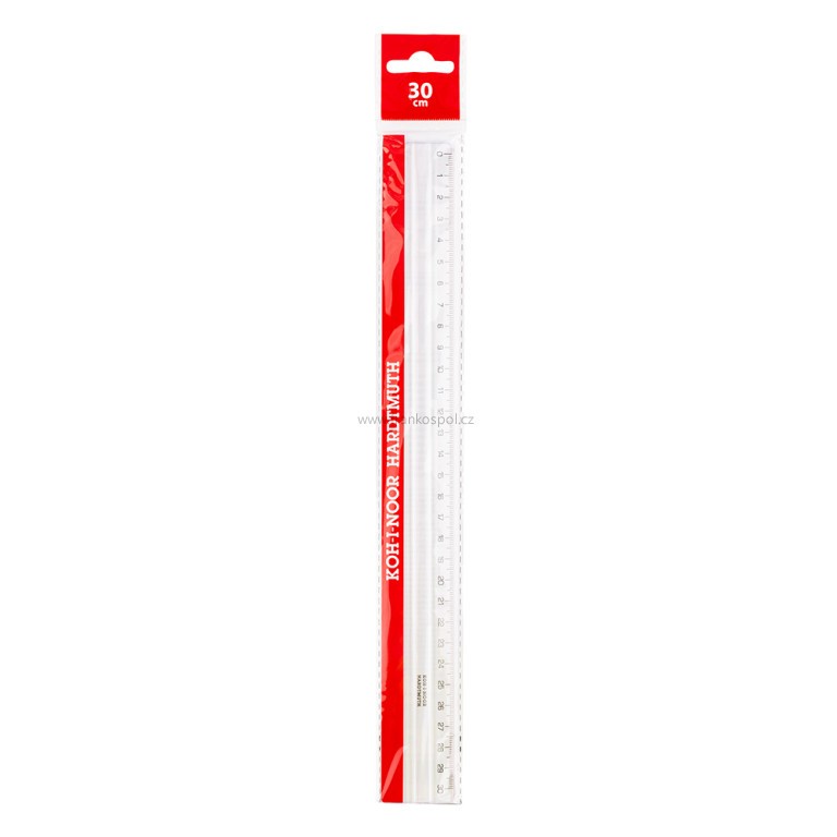 Pravítko KOH-I-NOOR 30 cm, transparentní