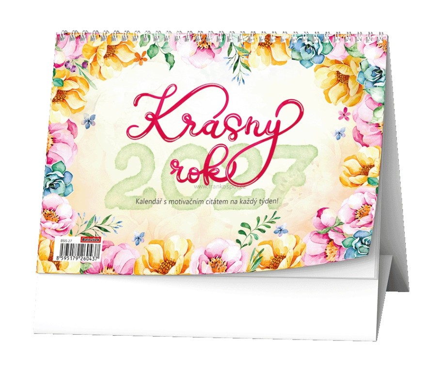 Stolní kalendář KRÁSNÝ ROK, BSI5