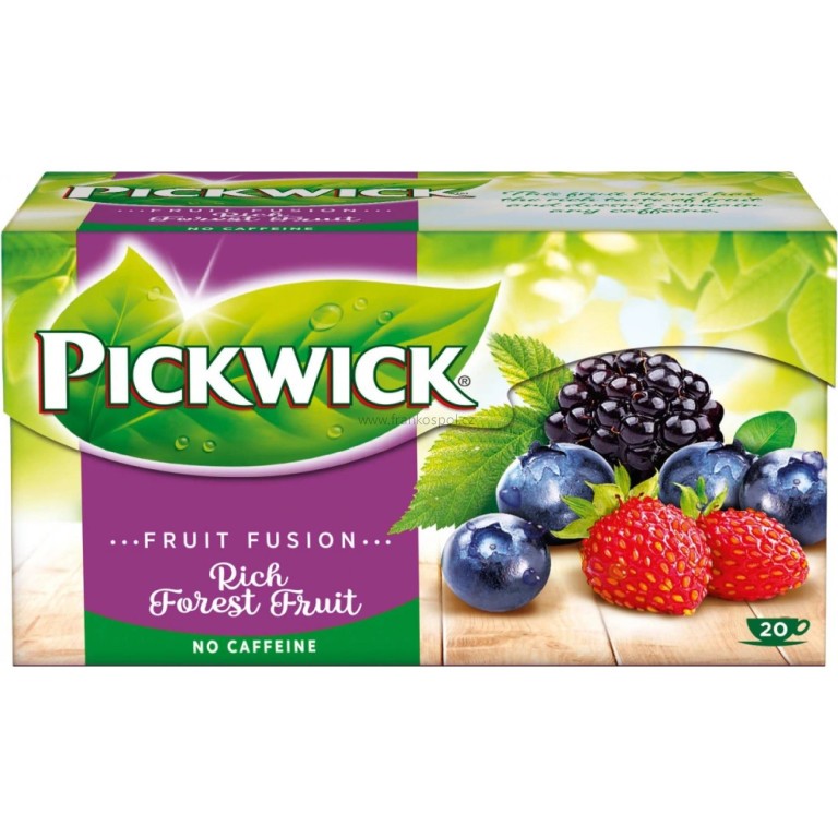 Ovocný čaj PICKWICK lesní ovoce, 20 x 1,75 g