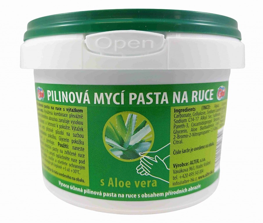 GO! mycí pasta na ruce, pilinová, 500 g