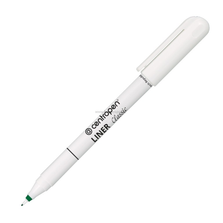 Popisovač CENTROPEN 2811 Liner Classic, zelený