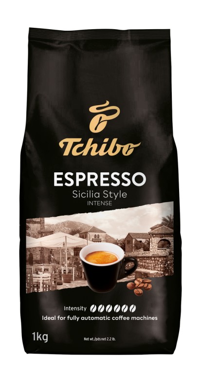 Káva TCHIBO Espresso Sicilia style, 1 kg