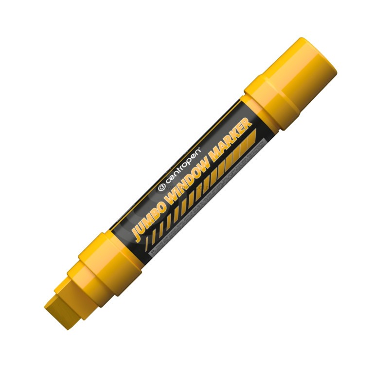 Křídový značkovač CENTROPEN 9120 JUMBO, fluo oranžový