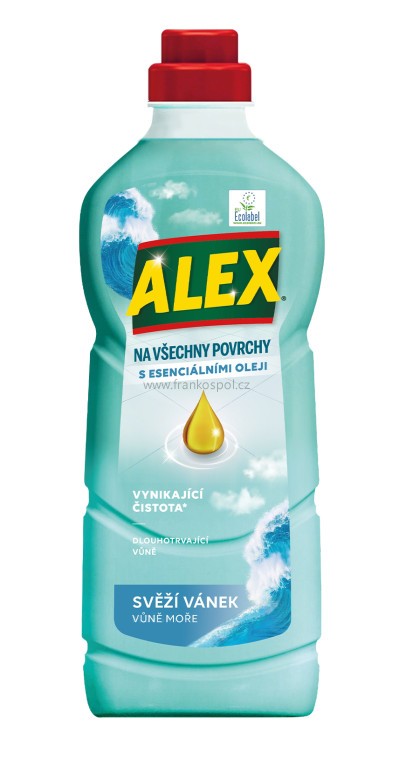 ALEX čistič na všechny povrchy, 1 l, svěží vánek