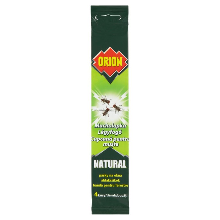 ORION Natural mucholapka pásová, 4 ks