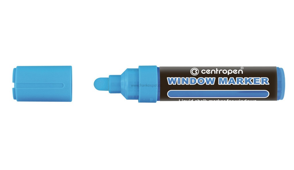 Křídový značkovač CENTROPEN 9121, modrý