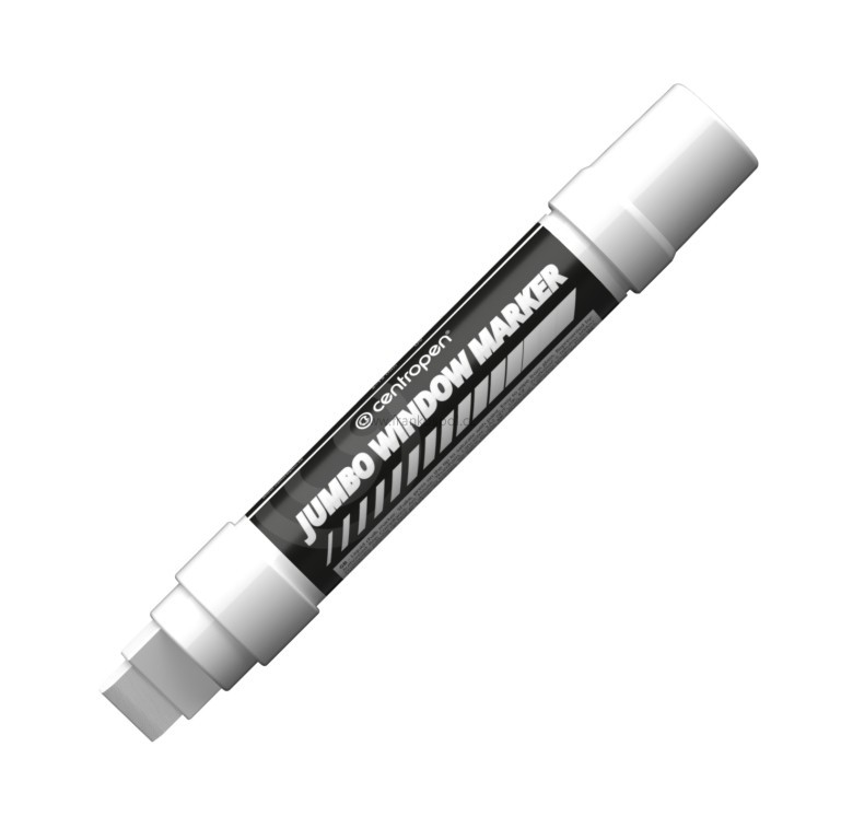 Křídový značkovač CENTROPEN 9120 JUMBO, bílý