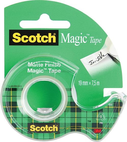 Lepicí páska 3M Scotch Magic 810 INVISIBLE, 19 mm x 7,5 m