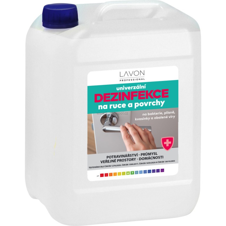 LAVON Professional univerzální dezinfekce na ruce a povrchy D1, 5 l