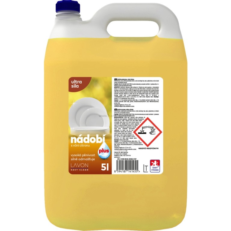 LAVON Easy Clean nádobí PLUS, 5 l