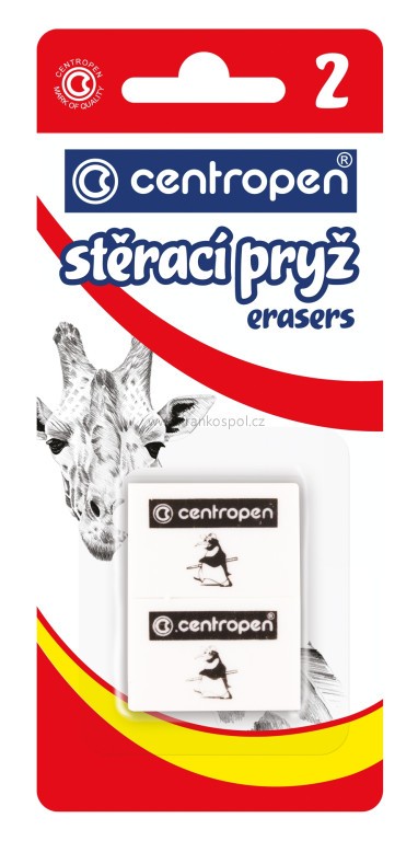 Pryž CENTROPEN 9571, 2 ks