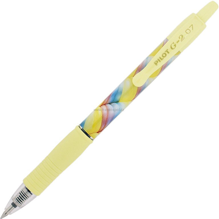 Gelové pero PILOT G2 Flow, 0,7, žluté