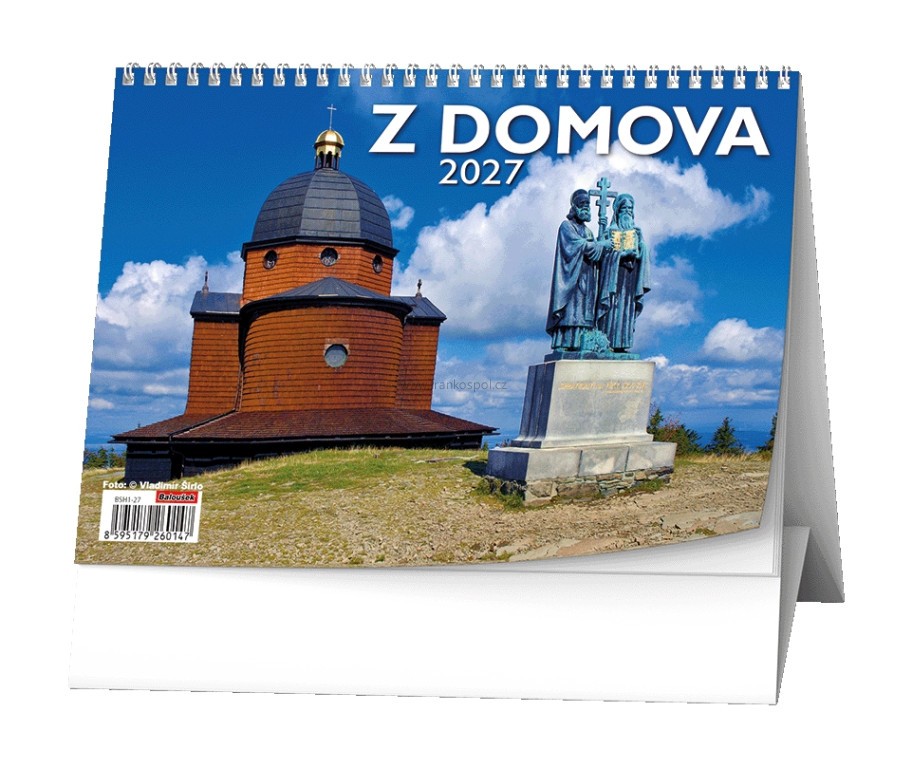 Stolní kalendář Z DOMOVA, BSH1