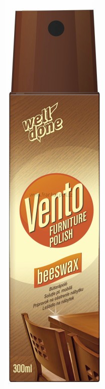 WELL DONE Vento spray na nábytek, 300 ml, beeswax