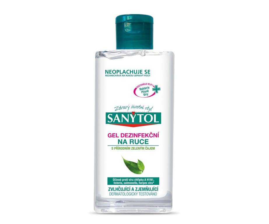 SANYTOL dezinfekční gel na ruce, 75 ml
