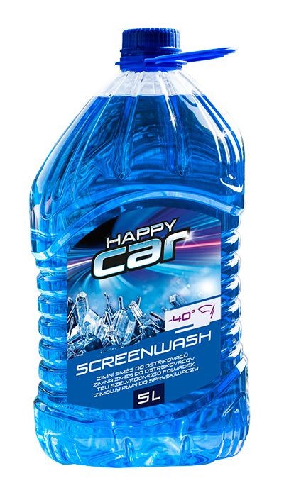 Zimní kapalina do ostřikovačů HAPPY CAR -40 °C, 5 l