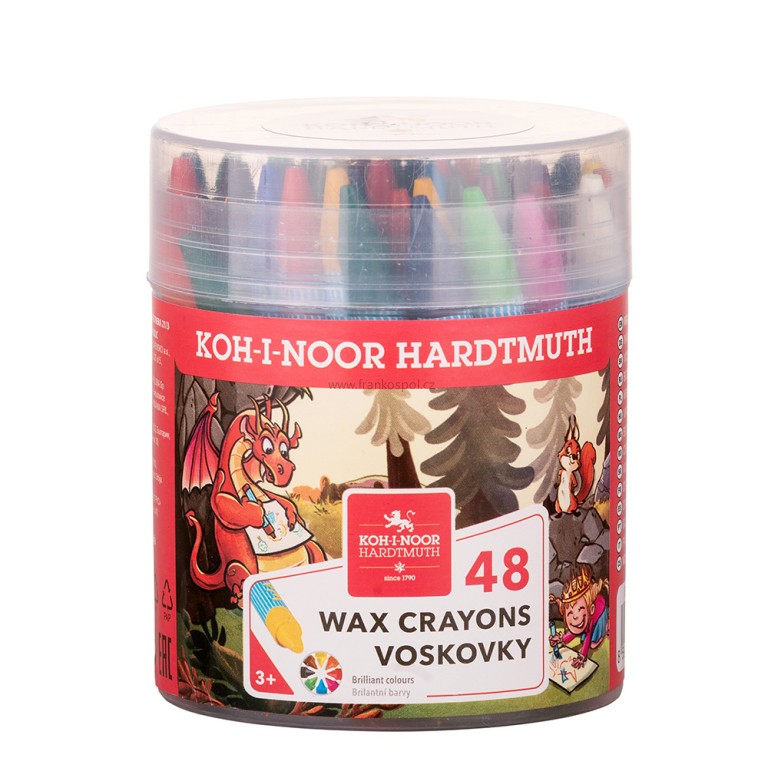 Voskovky KOH-I-NOOR 8236, 48 ks