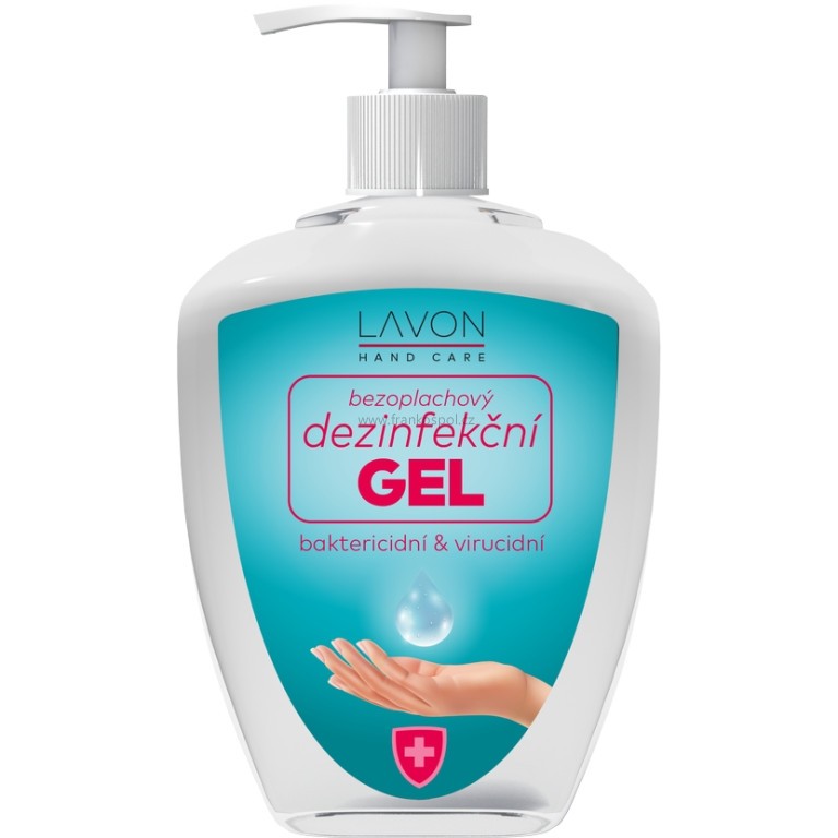 LAVON Hand Care bezoplachový dezinfekční gel, 500 ml