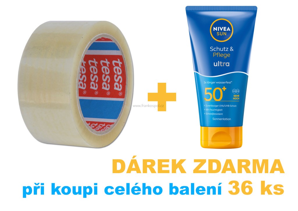 Lepicí balicí páska TESA 4280, transparentní