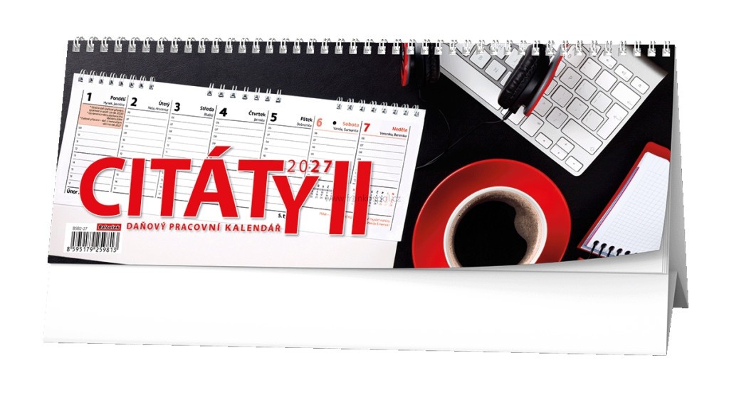 Stolní kalendář CITÁTY II, BSB2