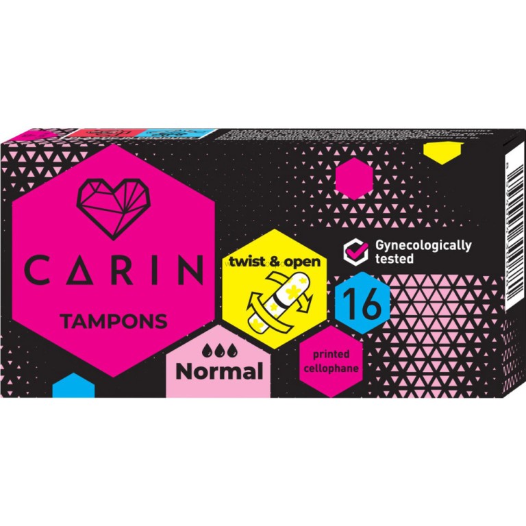 Dámské tampony CARIN Normal, 16 ks