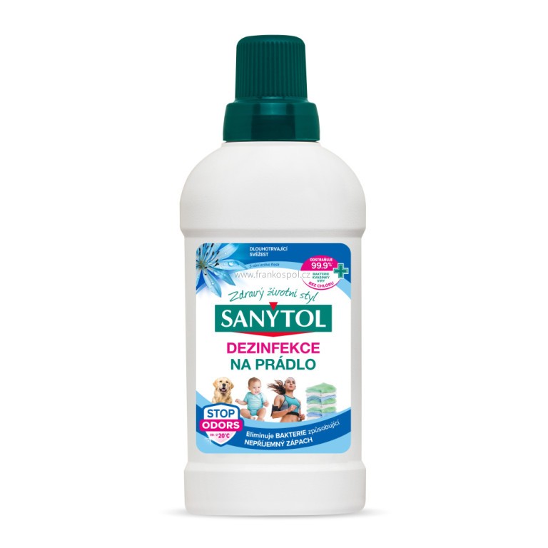 SANYTOL dezinfekce na prádlo, 500 ml, active fresh